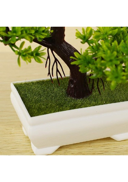 Ofis/pencere Pervazına/bahçeye Yönelik Masterr Bonsai Yapay Çam Bitkisi (Yurt Dışından)