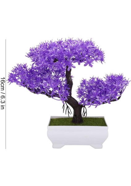 Esinti Yapay Bonsai Ağacı Yapay Bitki Dekorasyon Saksı Bitki Ev (Yurt Dışından) fiyatları