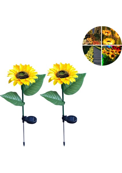Esinti Güneş Işığı Bahçe Ayçiçeği Güneş Işıkları, LED Dış Mekan Işıkları, Yol Lambası Aralık (Yurt Dışından) modelleri