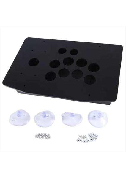 Arcade Joystick Akrilik Panel Kılıfı Için Atari Oyunu Makinesi Dıy Retro Video Oyunu Için Joystick Düğmesi Takılabilir (Yurt Dışından) fiyatları