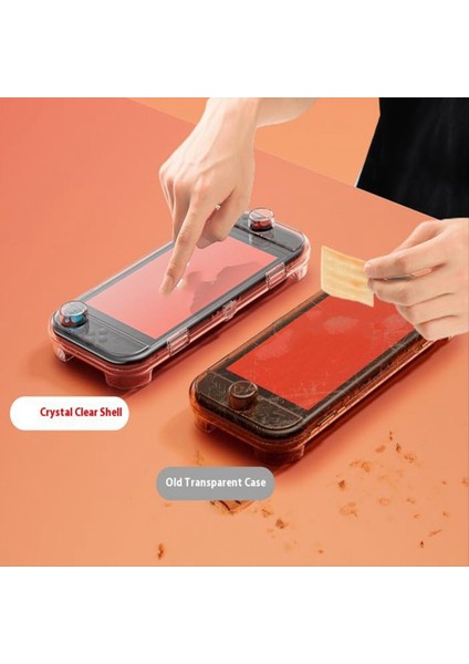 Anahtar 2 Oyun Konsolu Için Koruyucu Kılıf Kristal Kabuk Son Derece Şeffaf Pc Malzeme Oyun Kartı Yuvası Depolama Tasarımı (Yurt Dışından) indirimleri