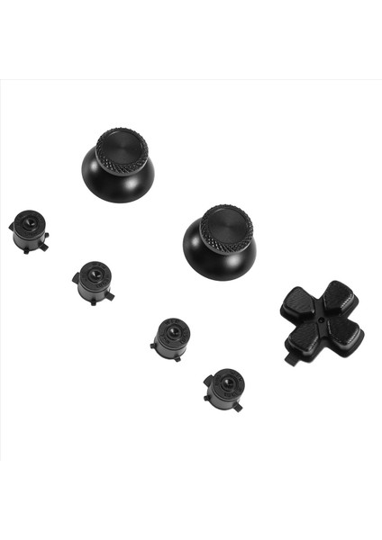 1 Takım Ps5 Denetleyicisi Için Tam Set Metal Çapraz Yön Düğmesi Abxy Anahtar Ps5 Manalog Thumbsticks Kap Onarım Parçaları B (Yurt Dışından) modelleri