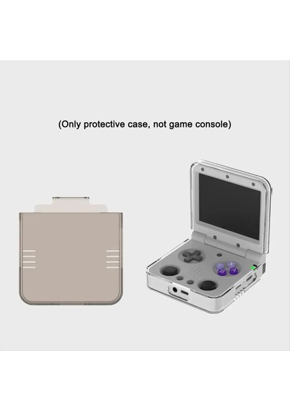 Miyoo Flip V2/miyoo Flip Için Şeffaf Sert Kılıf Darbeye Dayanıklı Çizilmeye Dayanıklı Kaymaz Ultra Şeffaf Koruyucu Kapak (Yurt Dışından) fırsatları