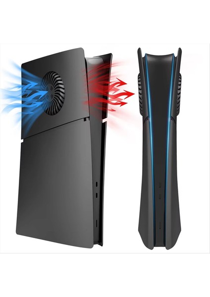 Ps5 Slim Playstation 5 Slim Dijital Konsolu Için Soğutma Havalandırma ile Kapak Plakaları Sert Kabuk Tozu Koruyucu Kabuk (Yurt Dışından) indirimleri