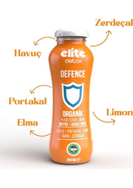 Organik Detox Defence 200 Ml