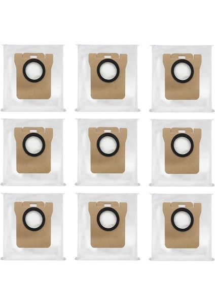 9pcs Toz Torbaları Xiaomi Dreame L10S Ultra Robot Vakum Aksesuarları Parçaları Toz Çantaları (Yurt Dışından)