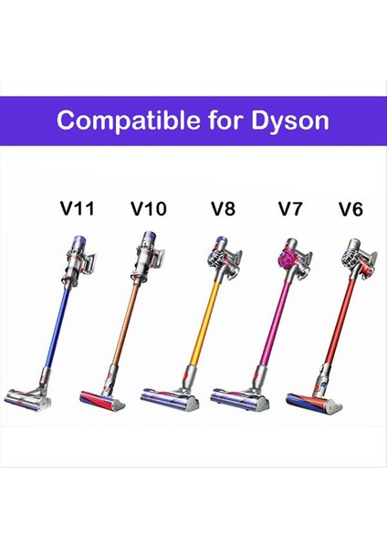 Dyson V6, V7, V8, V10, V11 DC24, DC31, DC34, DC35 Vakum Süpürge Uzatma Hortumu Için Pet Damat Takım Fırçası (Yurt Dışından) modelleri