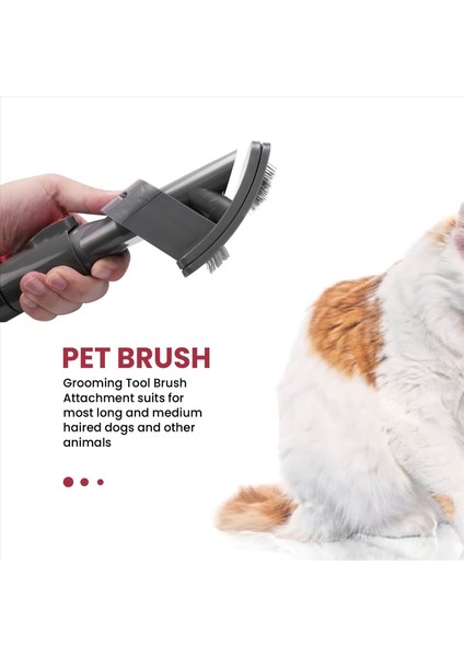 Dyson V11 V11 V10 V8 V7 Vakum Süpürge Yedek Parçaları Için Uyumlu Tımar Aracı ve Esnek Uzatma Hortumu (Yurt Dışından) indirimleri