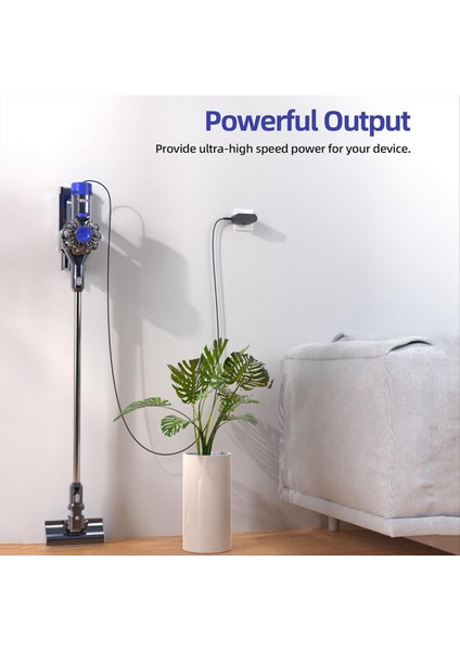 24V/17V Şarj Cihazı Dyson DC44 DC35 DC34 DC31 DC30 DC30 DC56 DC45 Vakum Süpürge Güç Şarj Korusu Us Fiş (Yurt Dışından) fırsatları