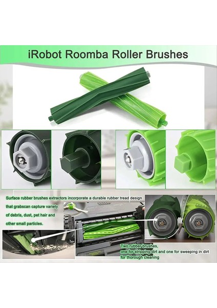 Irobot Odaba I3 I3+ I4 I6 I6+ I7 I7+ I8 I8+ J7 J8 /plus E6 E7 I, E&amp;j Vakum Süpürge Parçaları (Yurt Dışından) fiyatları