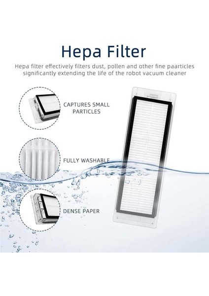 Roborock Q5 Için Yedek Kit, Q5+ Robot Vakum Temizleyici Yedek Parçalar Aksesuarlar (Yurt Dışından) indirimleri