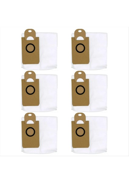 Ihome Nova S1 Için Pro Robotik Vakum Temizleyici Toz Torbası Yedek Parçalar Süpürme Aksesuarları Çöp Toz Torbaları 6pcs (Yurt Dışından)