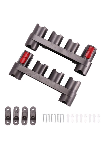 2pcs Dyson Vakum Temizleyici V15 V12 V11 V10 V8 V7 Bağlanma Tutucu Duvar Montajı Tutucu Organizatör (Yurt Dışından)