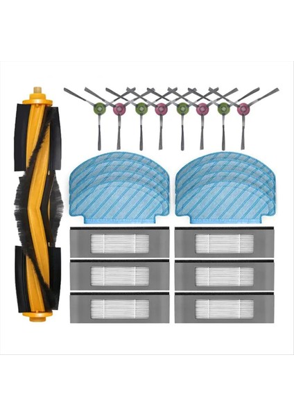 Yeedi Vac 2 Pro / Vac Istasyonu Için K781+ / Vac Hibrid / Vac 2 / Vac Max Ana Yan Fırça Filtre Mop Robot Vakumları Parçaları (Yurt Dışından)