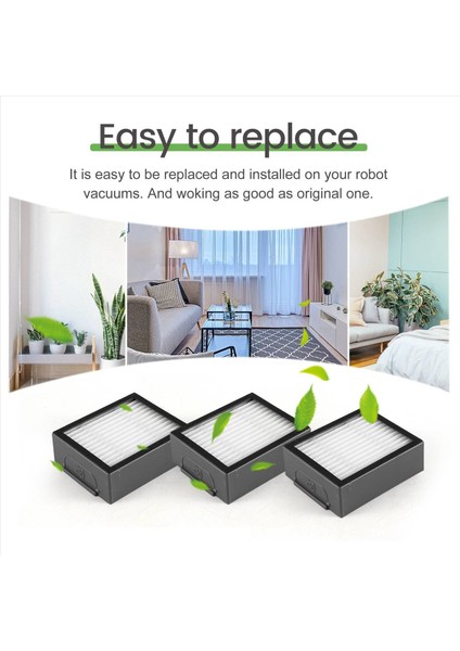 10 Paket Hepa Filtre Değiştirme Irobot Oraya I &amp; D Serisi E5 E6 E7 I3 I3+ I4 I6 I6+ I7 I7+ I8 I8+/plus Robot Vakumları (Yurt Dışından) indirimleri