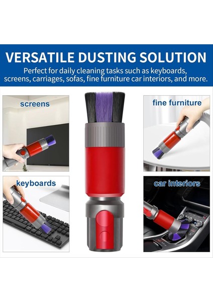 8pcs Vakum Ataşmanları Temizleme Fırçası ve Hortum Alet Kiti Dyson V7 V8 V8 V10 V11 V15 (Yurt Dışından) fiyatları