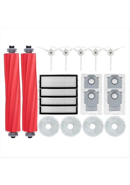 Roborock Qrevo Pro / Qrevo Maxv / Qrevo S P10 Pro Robot Vakum Süpürge Yedek Rulo Toz Çanta Parçaları (Yurt Dışından)