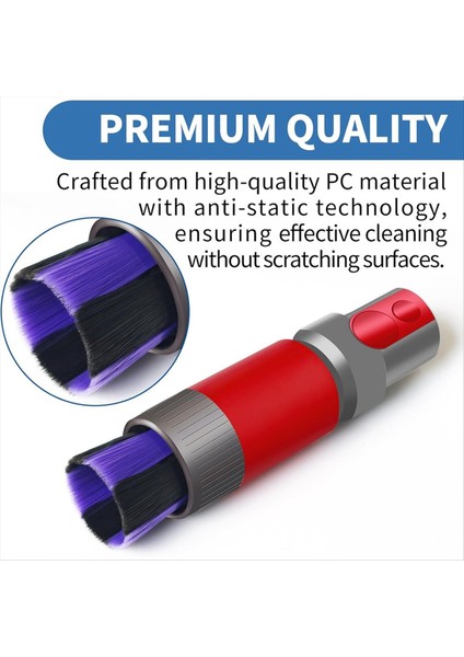 8pcs Vakum Ataşmanları Temizleme Fırçası ve Hortum Alet Kiti Dyson V7 V8 V8 V10 V11 V15 (Yurt Dışından) indirimleri