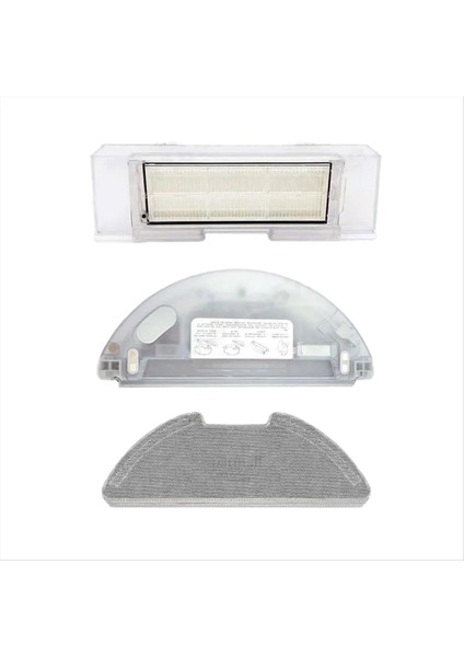 Xiaomi Mi Robot Vakum-Mop 2 Lite 2 Pro Mjstl MJST1S MJST1SHW BHR5044EU Accessroies Için Su Deposu Toz Kutusu Paspas Bezi (Yurt Dışından)