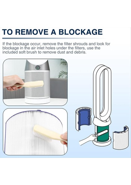 Dyson HP04 TP04 DP04 TP05 DP05 360 ° Saf Serin Fan Hepa Filtresi ve Aktif Karbon Filtresi Için Değiştirme Hepa Filtresi (Yurt Dışından) fırsatları