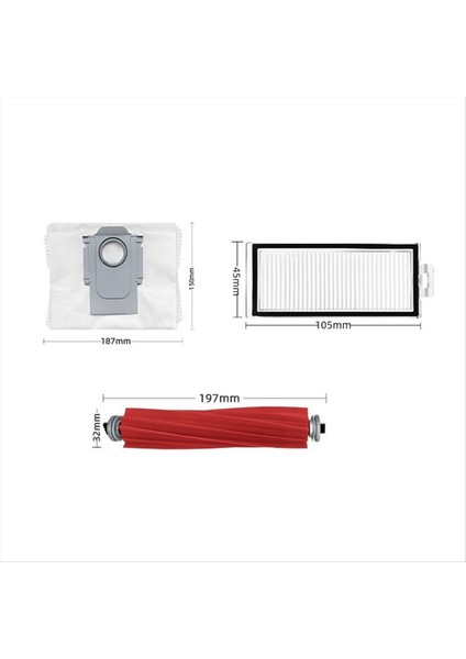 Roborock Q7 Için Maksimum Toz Torbası Hepa Filtre Parçaları Q7 Max+ / T8 Mop Bez Robot Vakum Temizleyici Aksesuarları (Yurt Dışından) fırsatları