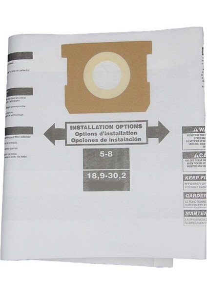 Shopvac Için Uygun 5-8 Galon Serisi Vakum Süpürge Aksesuarları Vakum Torba Toz Çanta Yedek Parçaları (Yurt Dışından) fırsatları