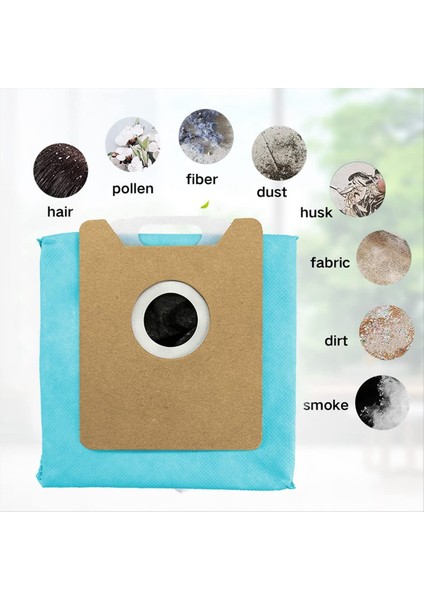 6pcs Eufy G40+/G40 Hibrid Robot Vakum Temizleyici Aksesuarları Ev Çöp Toz Çantası (Yurt Dışından) fırsatları