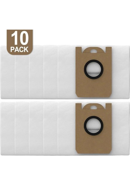 Bobsweep Dustin ve Orb-I Robot Vakum Temizleyici Parçaları Için 10 Pcs Yedek Toz Torbaları Toz Çantası (Yurt Dışından) fiyatları