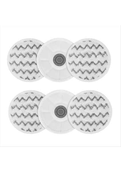 6pcs Bissell Spinwave Için Paspas Pedleri Smartsteam Ovma Buhar Paspası 3897A 3712C 3712W Dönen Paspas Yedek Pedi (Yurt Dışından) indirimleri