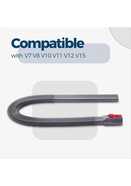 Kurutucu Havalandırma Temizleyici Kiti, Dyson V7 V8 V8 V10 V11 V12 V15 Kablosuz Vakum, Mükemmel Esnek Crevice Aracı (Yurt Dışından) indirimleri