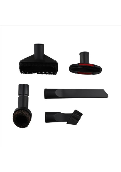 Evrensel Vakum Temizleyici Aksesuarları Temizleme Kiti Fırça Nozumu Crevice Aracı 32MM ve 35MM Standart Hortum 6 Adet (Yurt Dışından)
