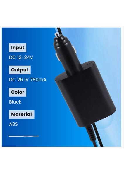 26.1V 0.78A Dc Araç Şarj Cihazı Dyson Için Güç Adaptörü: V6 V7 V8 DC58 DC59 SV03 SV04 SV05 SV06 Yeni Vakum Süpürge (Yurt Dışından) indirimleri