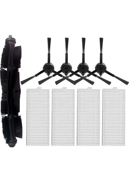 Tcl Sweeva 6000 6500 Robotik Vakum Süpürge Silindir Ana Yan Fırça Hepa Filtre Yedek Parçalar Aksesuarları Değiştirme (Yurt Dışından)