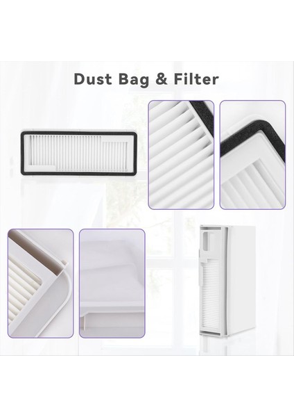 Narwal Freo x Ultra Robot Vakumları Için Yedek Aksesuar Kiti Ana Yan Fırça Hepa Filtre Paspas Bezi (Yurt Dışından) fırsatları