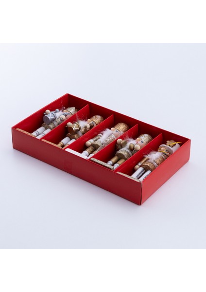 Bando Zilli Kurşun Asker Yılbaşı Süsü, 13 Cm, Beyaz, Şık Dekorasyon Aksesuarı fiyatları