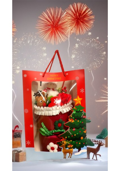 Canlı Yeşil Yeni Yıl Buketi, Ferah ve Neşeli Çiçekler fiyatları