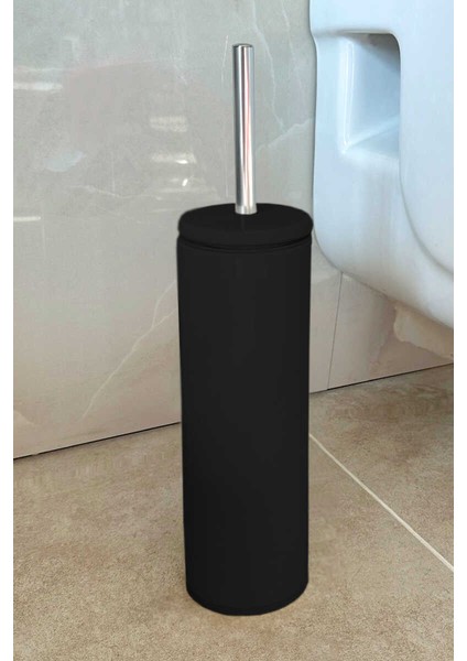 Cigo Çöp Kovası ve Tuvalet Fırçası Set 2li Mat Siyah modelleri