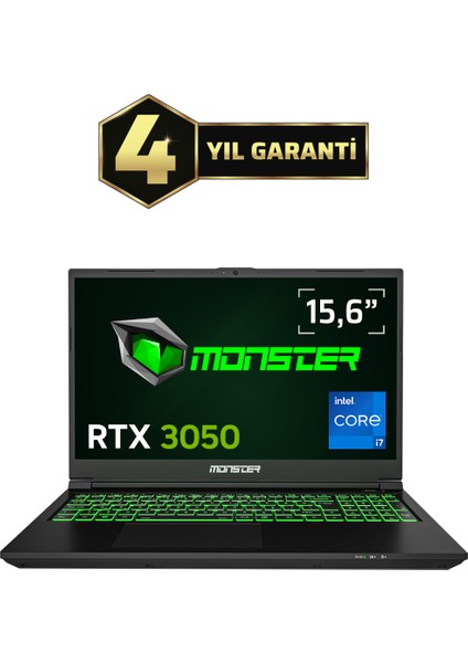 Abra A5 V21.7.2 Intel Core I7 13700H 32 GB 1tb SSD Rtx 3050 Freedos 15,6" 144 Hz Oyun Bilgisayarı