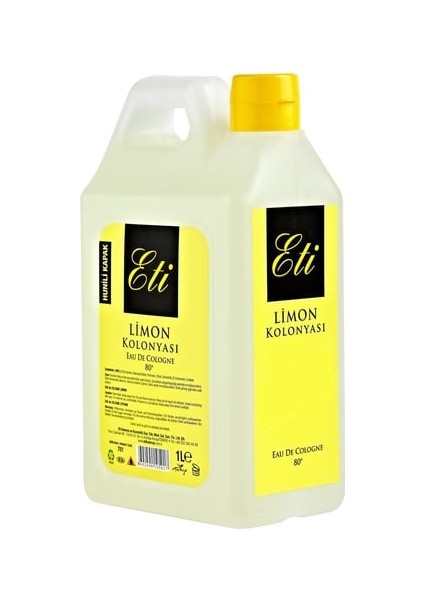 % 80 Limon Kolonyası1 Lt Bidon