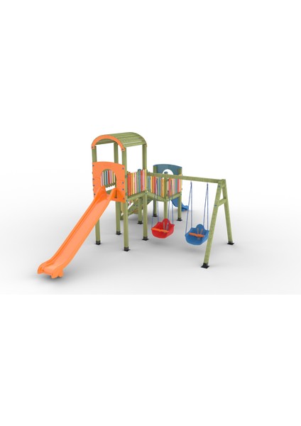 Ahşap Çocuk Parkı J9005 fiyatları