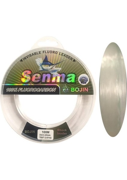 Bojın Senma %100 Fluorocarbon 100 M 0.20 mm Misina