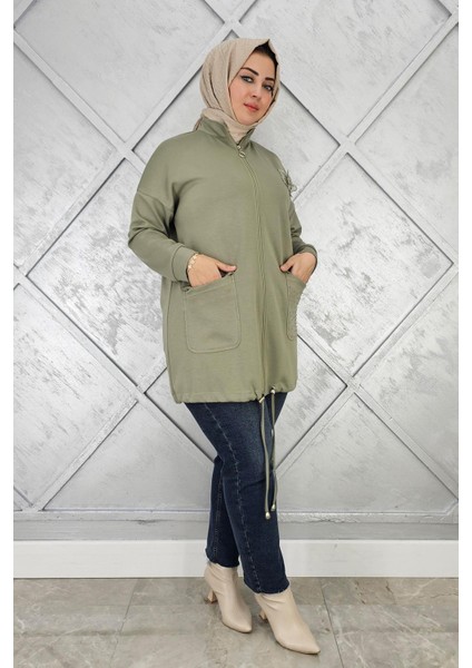 Kadın Dikme ve Taş Detaylı Tesettür Giy Çık fiyatları