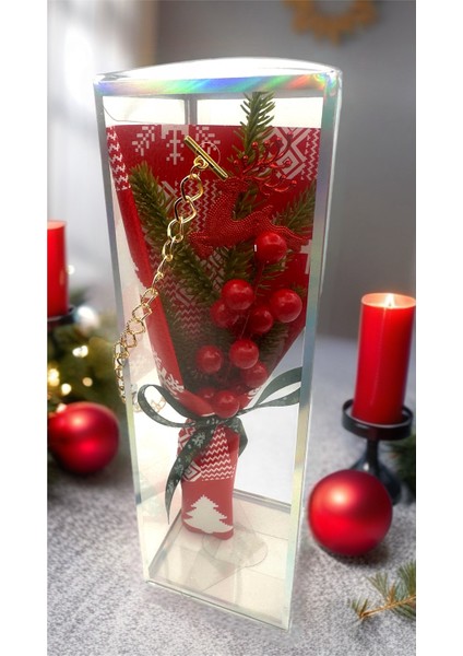 Canlı Yeşil Çiçek Demeti Kutusunda, Doğa Güzelliğiyle Sofranıza Renk Katın modelleri