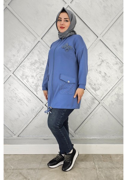 Kadın Dikme ve Taş Detaylı Tesettür Giy Çık fiyatları