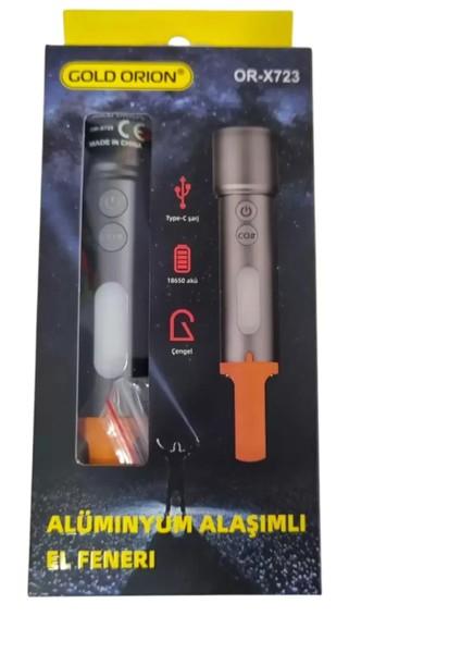 El Feneri X723 CB-X723 Taktik Feneri Askeri Meşale (5148) fırsatları