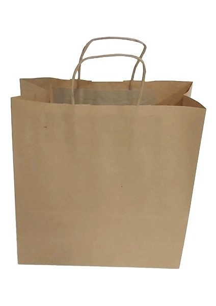 Kraft Çanta Orta 25X12X31CM - 6 Adet