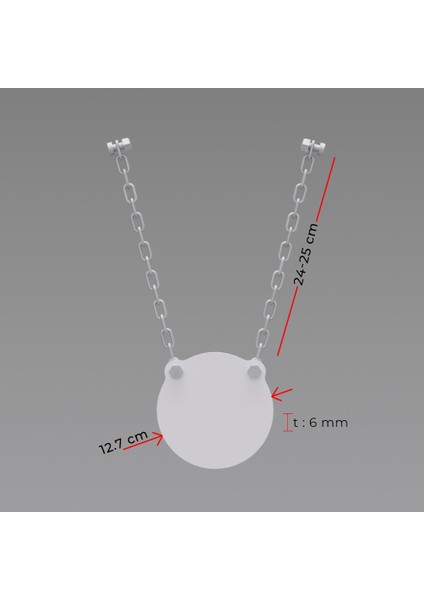 Modüler Metal Atış Hedefi – 6 mm Güçlendirilmiş Çelik, Zincir Askılı, Dayanıklı Antrenman ve Atış Pratik Hedefi