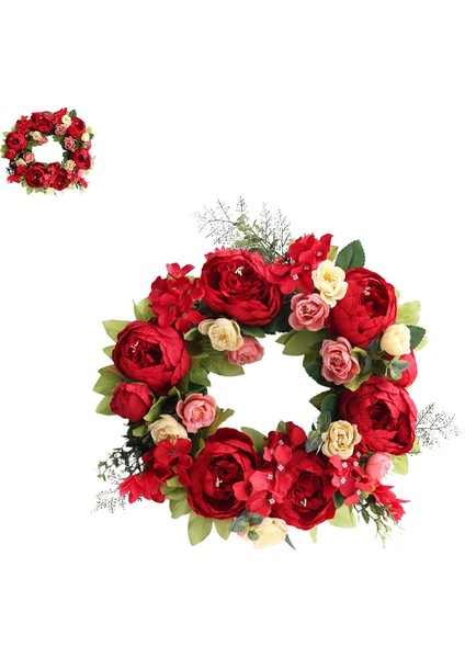 Esinti Dekoratif Çelenk Duvar Çelengi Açık Kapı Çelengi Şakayık Asma B Için El Yapımı Çelenk (Yurt Dışından) fiyatları