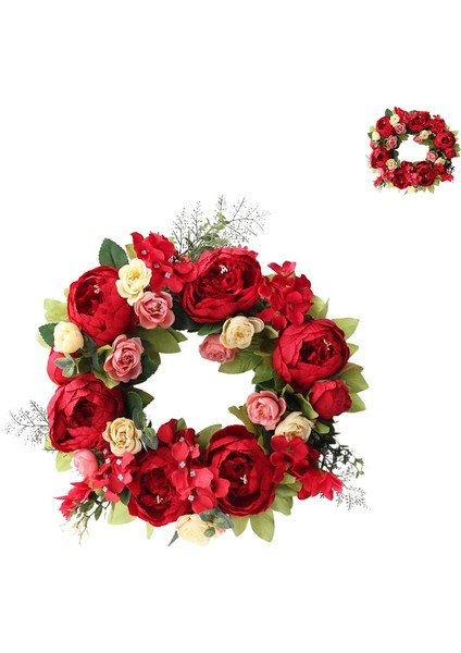 Esinti Dekoratif Çelenk Duvar Çelengi Açık Kapı Çelengi Şakayık Asma B Için El Yapımı Çelenk (Yurt Dışından) modelleri