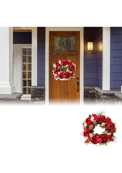 Esinti Dekoratif Çelenk Duvar Çelengi Açık Kapı Çelengi Şakayık Asma B Için El Yapımı Çelenk (Yurt Dışından) indirimleri